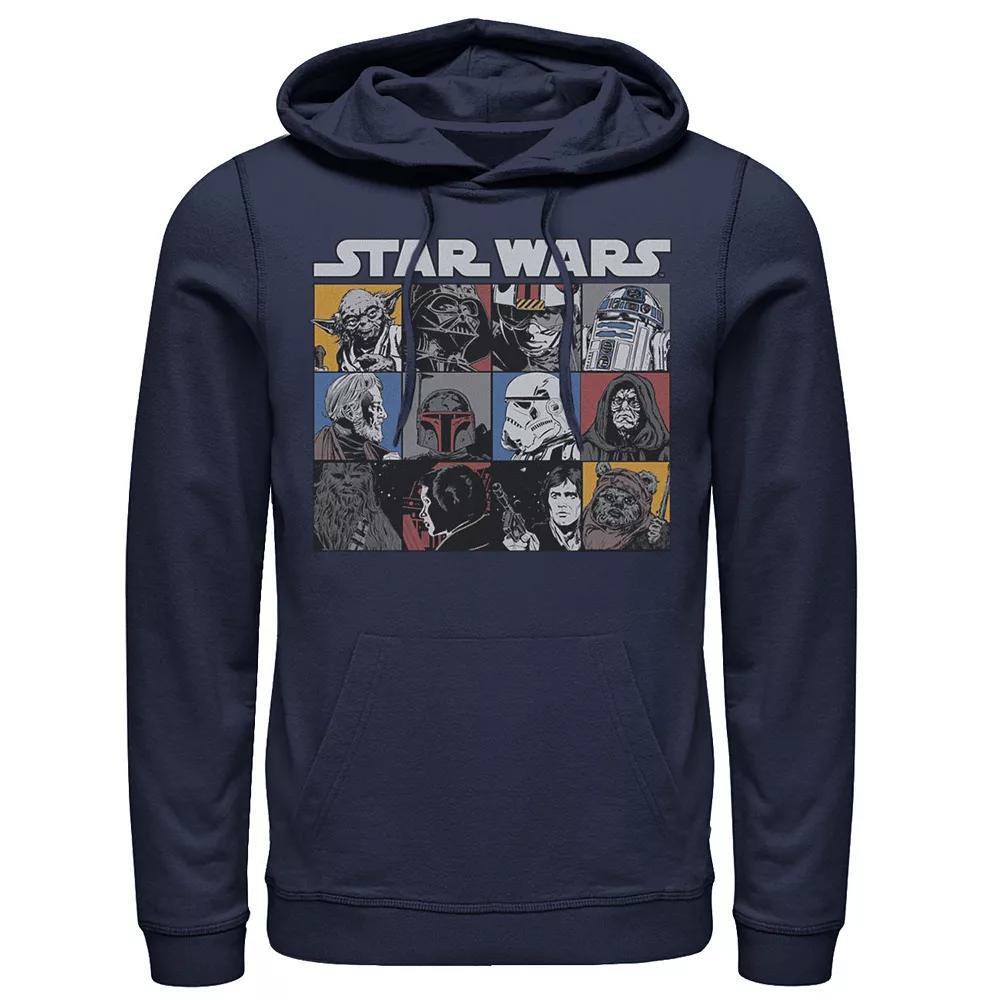 Men's Star Wars Boba Grunge Helmet Hoodie,  Product Image