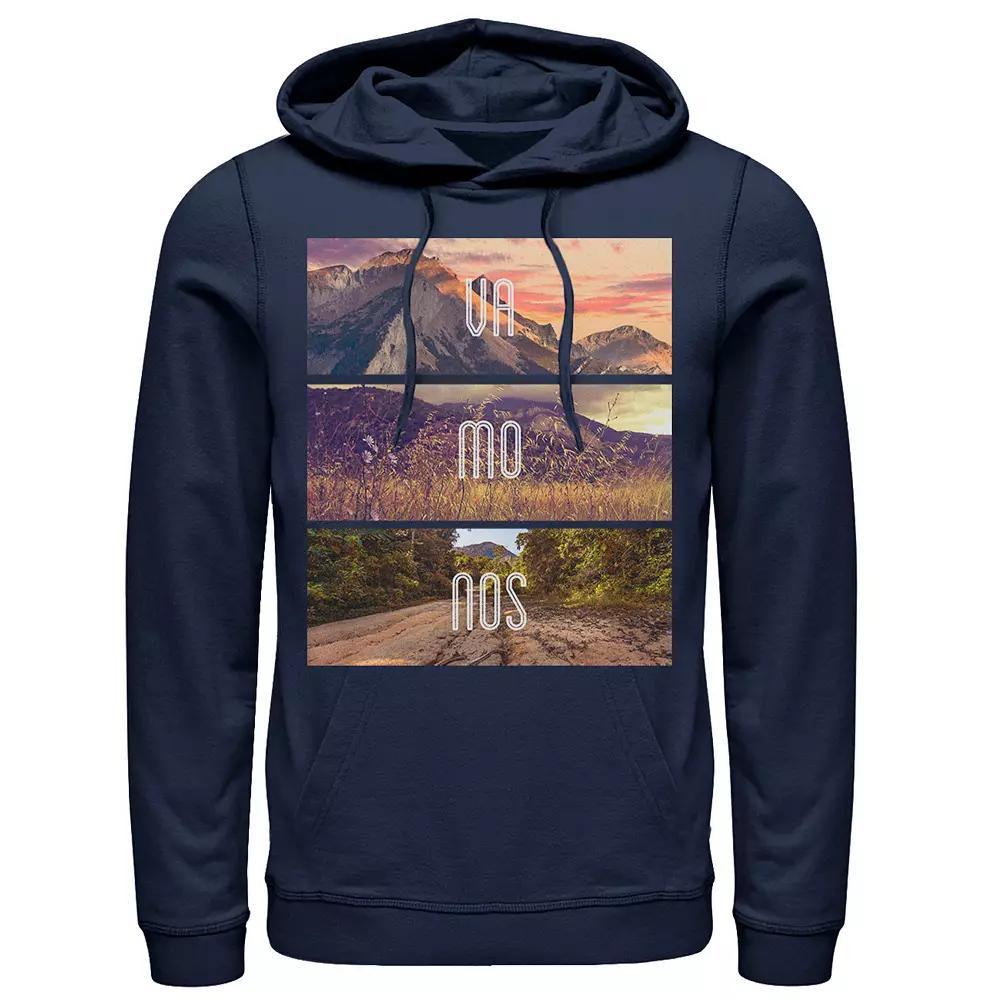 Men's Jurassic Park Staff Logo Pocket Patch Graphic Pullover Hoodie,  Product Image