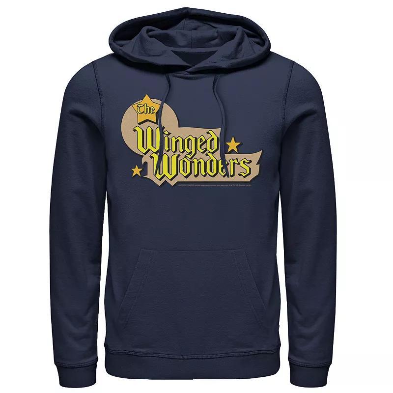 Men's DC Comics The Winged Wonders Text Logo Hoodie,  Product Image