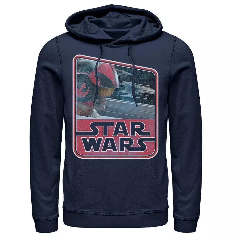 Men's Star Wars X-Wing Pilot Panel Pullover Hoodie,  Product Image