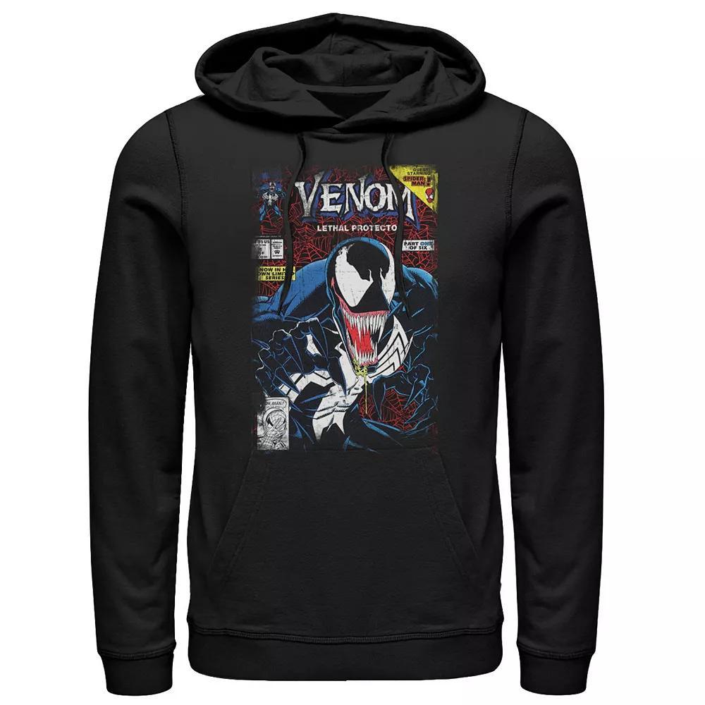 Men's Marvel Venom Vintage Comic Book Cover Graphic Hoodie,  Product Image