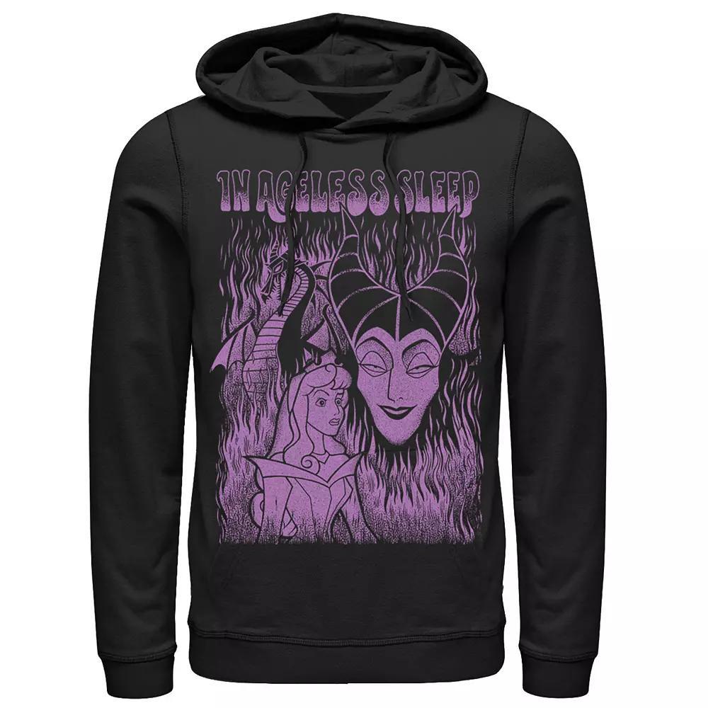 Disney's Sleeping Beauty In Ageless Sleep Poster Men's Hoodie, Size: Medium, Black Product Image