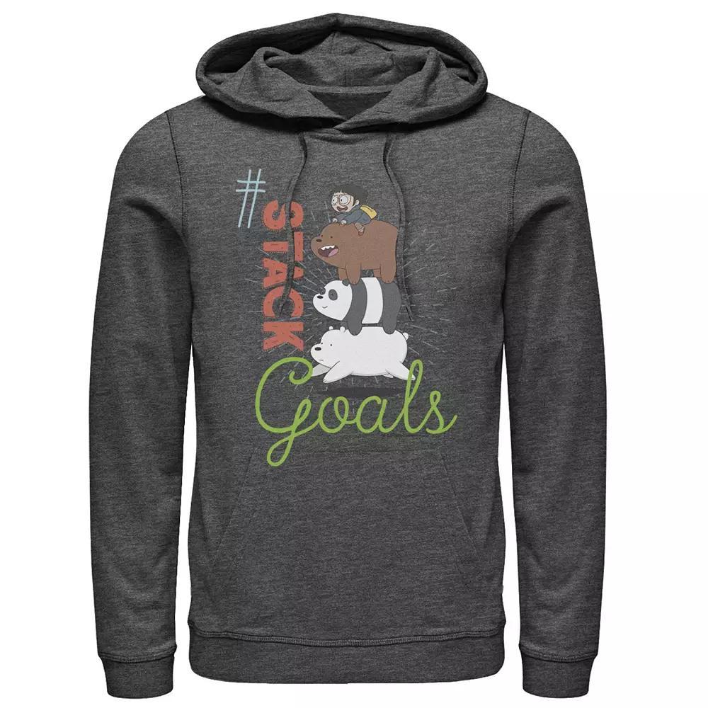 Men's Cartoon Network We Bare Bears This My Squad Patch Hoodie,  Product Image