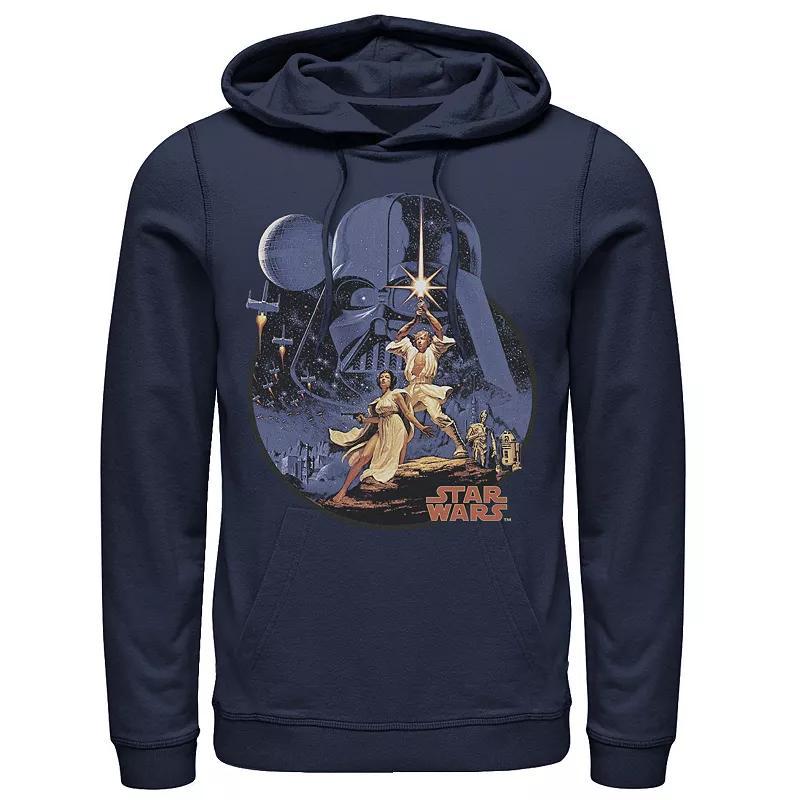 Men's Star Wars Group Shot Classic Hoodie, Size: XL 30, Black Product Image
