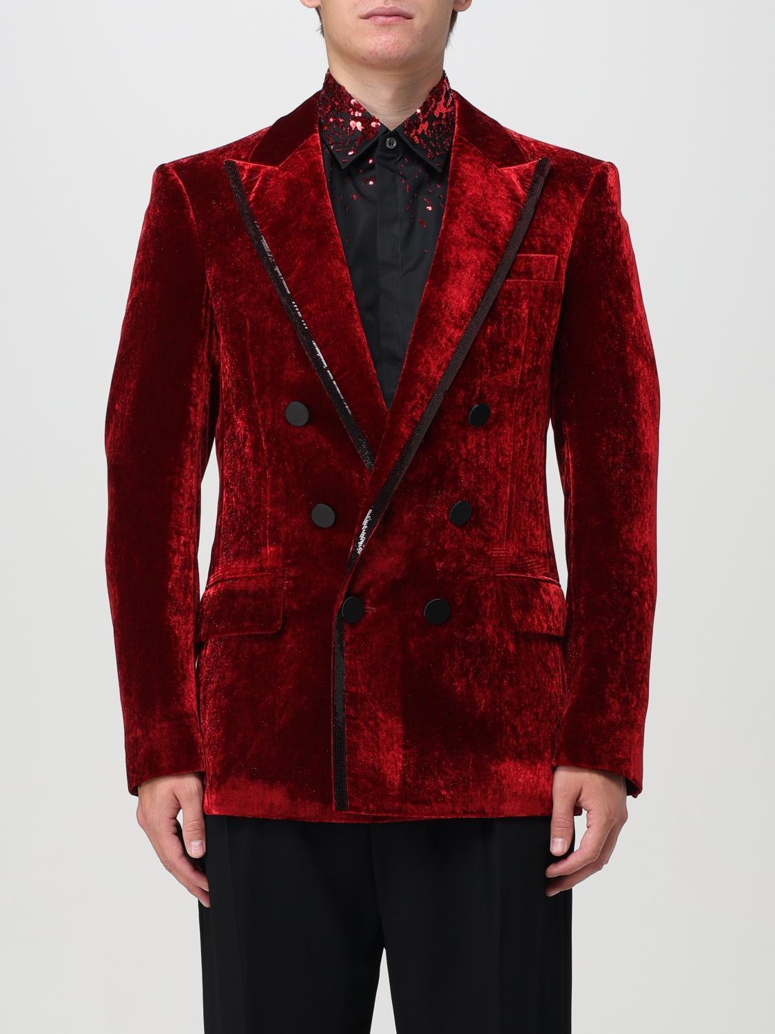 DSQUARED2 Jacket  Men Color Red In Rot Product Image