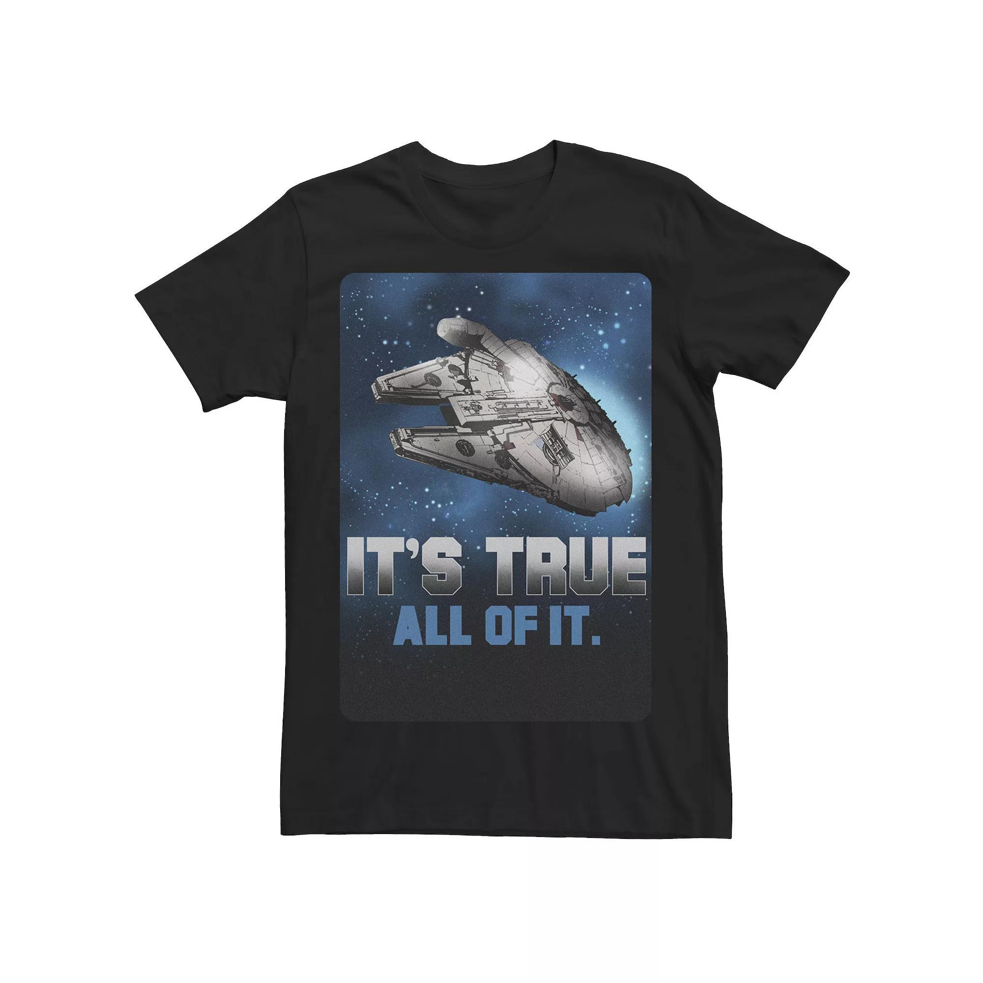 Men's Star Wars Millennium Falcon It's True All Of It Tee,  Product Image