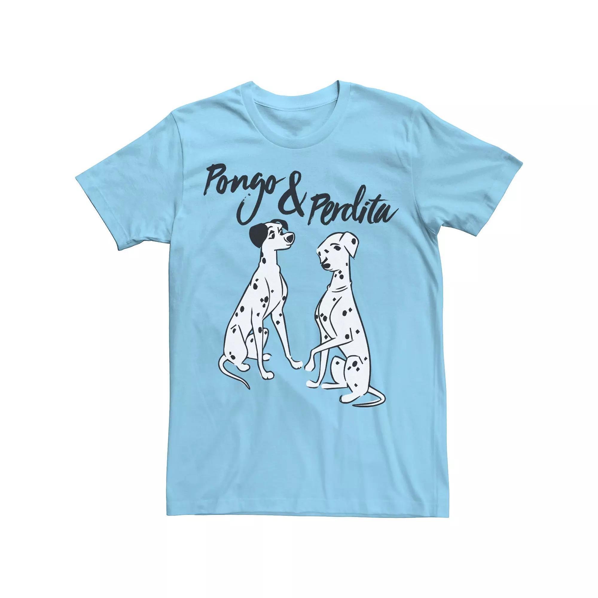 Men's 101 Dalmations Pongo Perdita Group Shot Tee,  Product Image