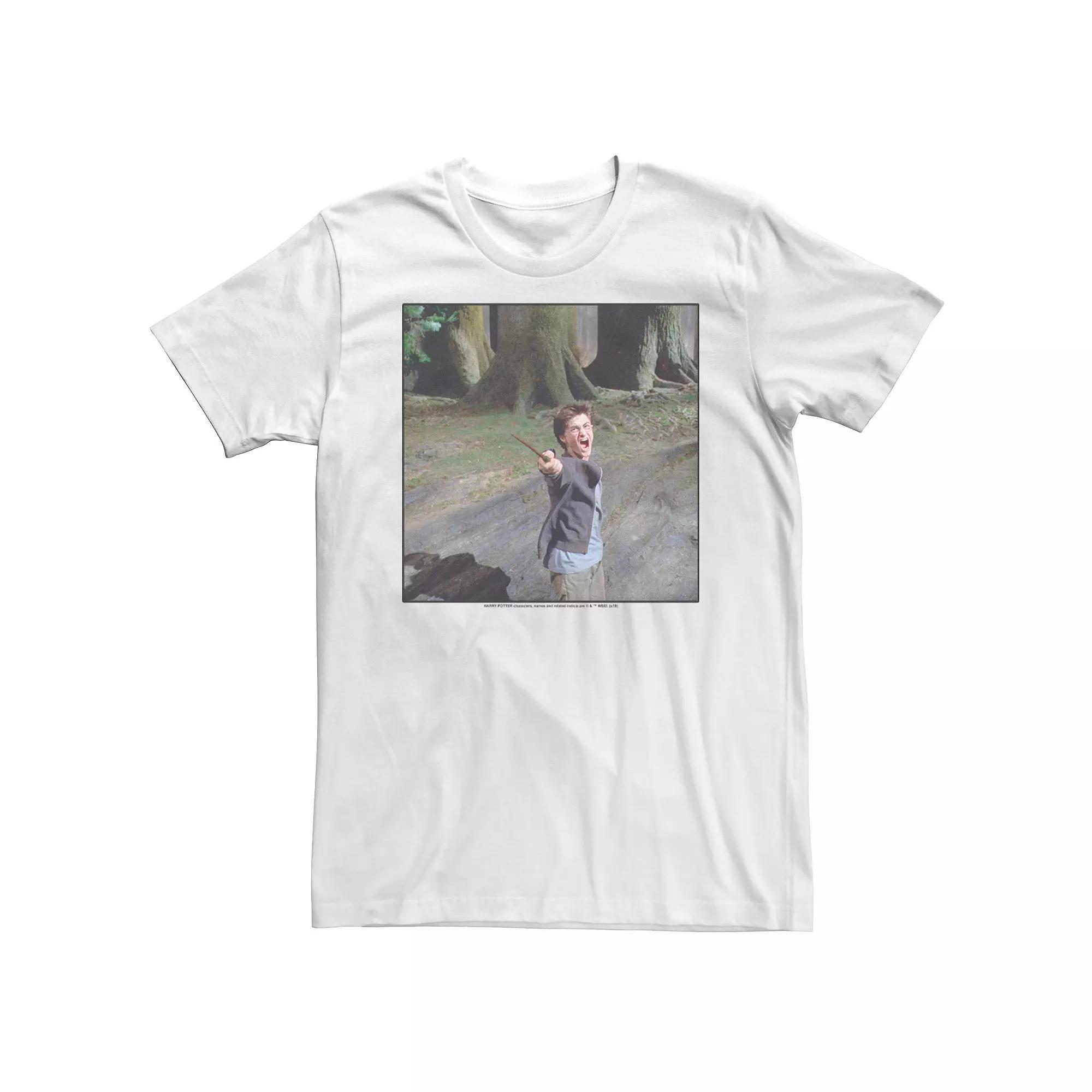 Men's Harry Potter Expecto Patronus Photo Tee,  Product Image