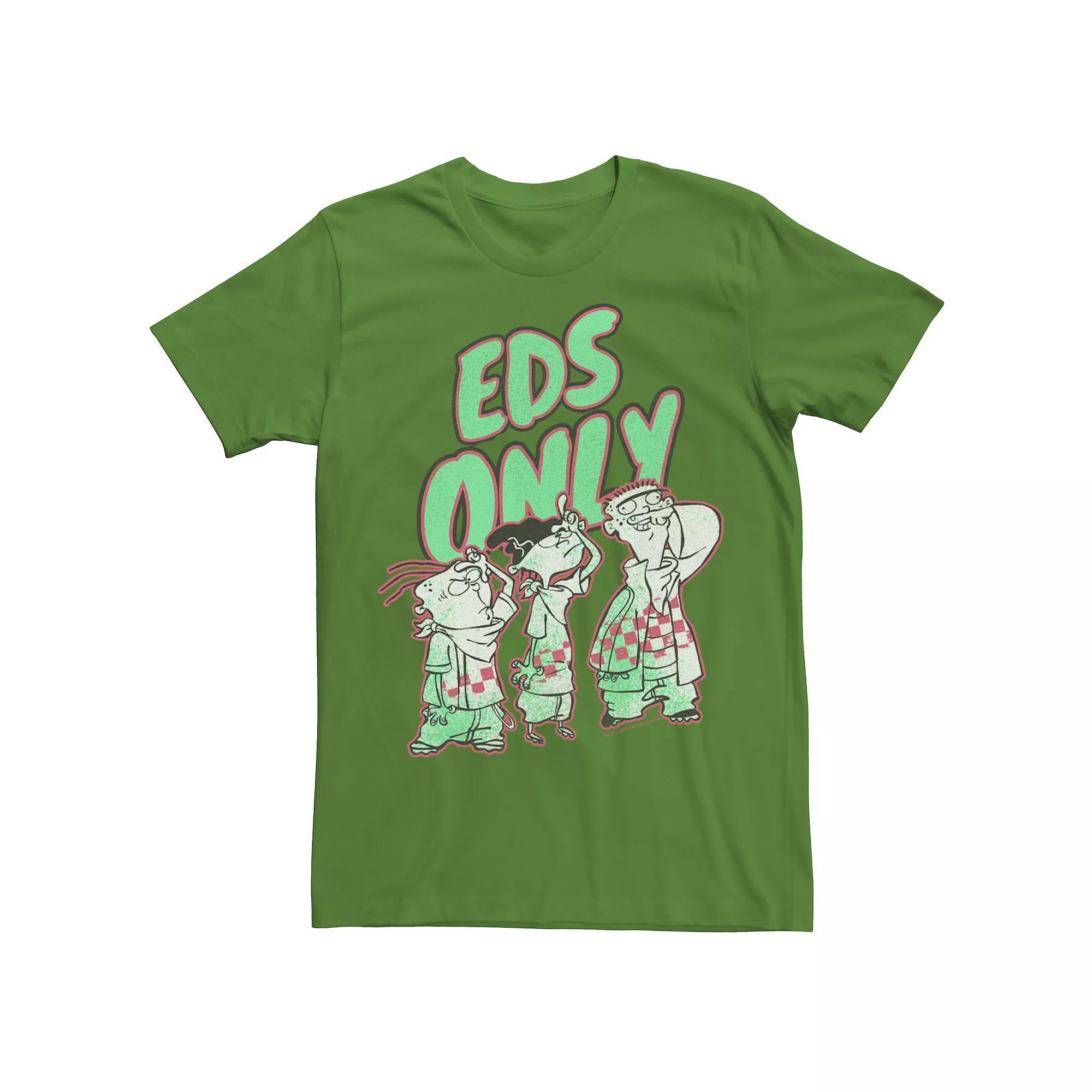 Men's Ed, Edd & Eddy Eds Only Portrait Tee, Size: Large, Kelly Product Image