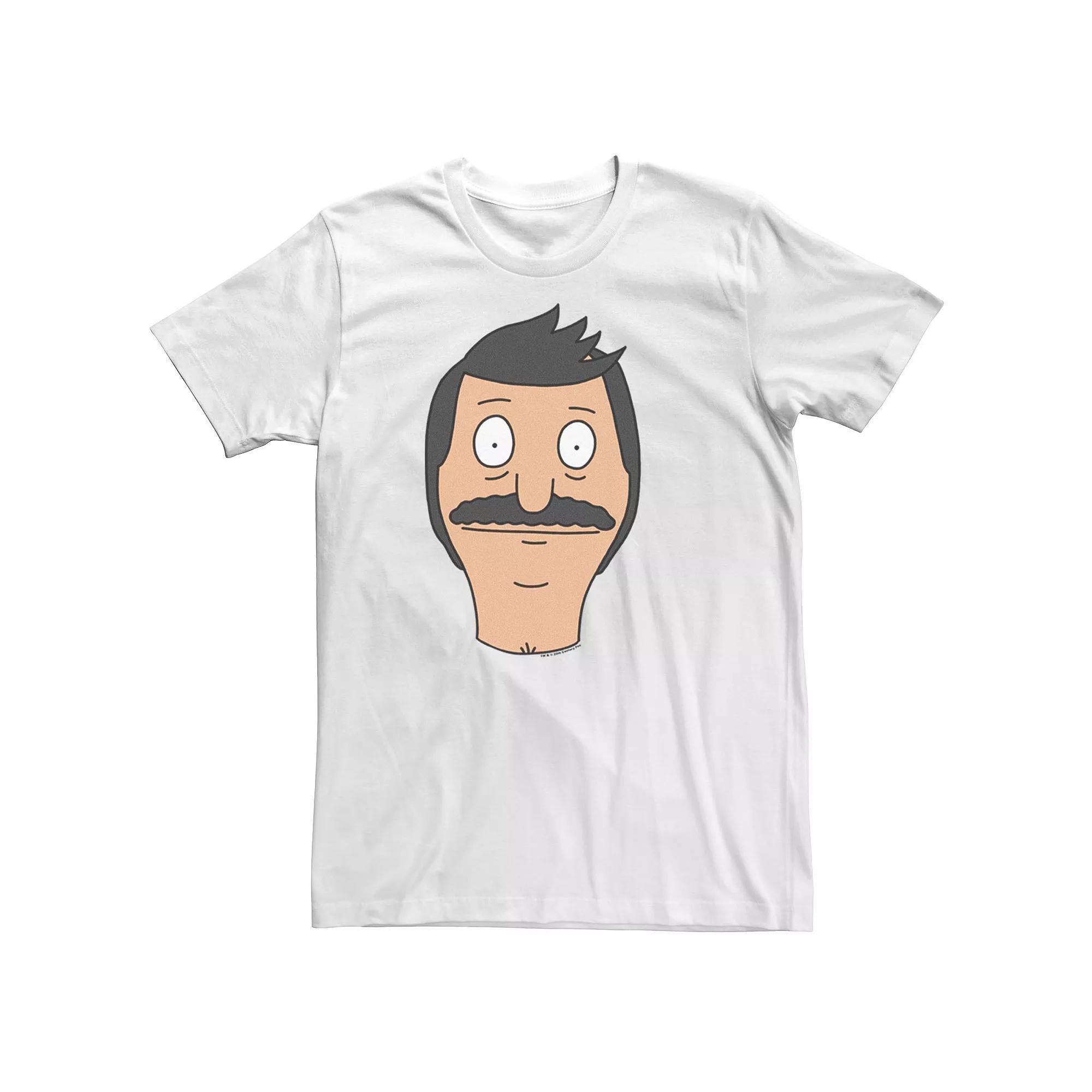 Big & Tall Bob's Burgers Bob Big Face Tee, Men's,  Product Image