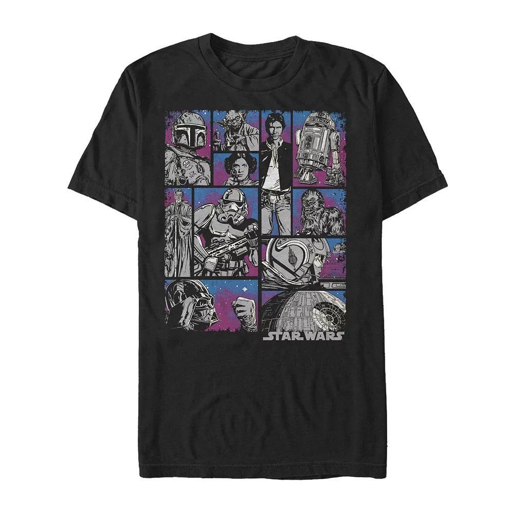Men's Star Wars Vintage Comic Layout Tee,  Product Image