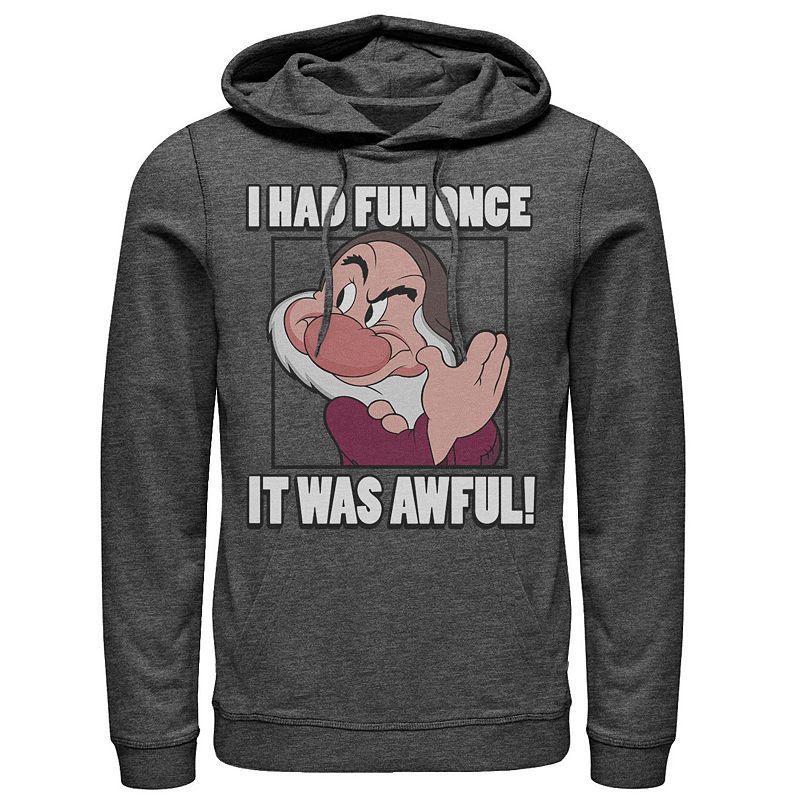 Men's Snap Humor Text Hoodie,  Product Image
