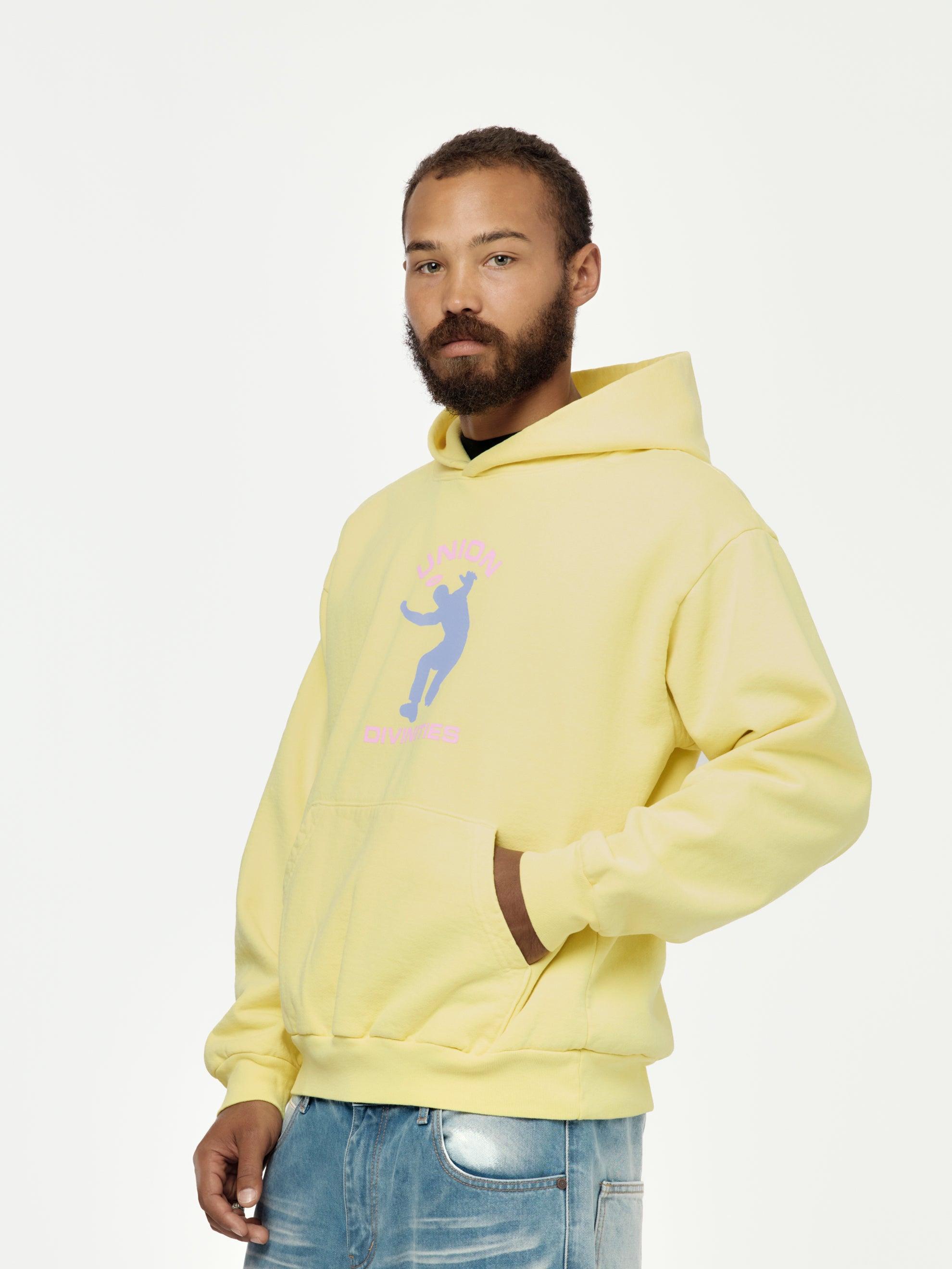 Divinities x Union Hooded Sweatshirt (Yellow) Product Image