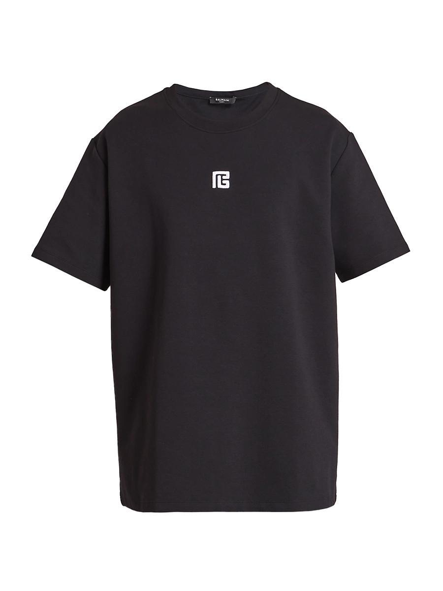 Mens Logo Crewneck T-Shirt Product Image