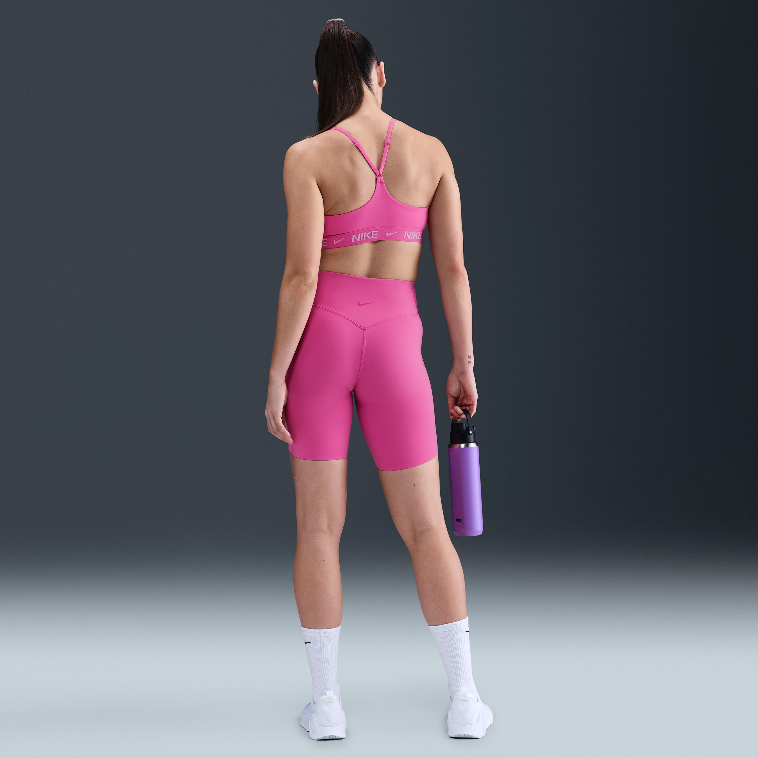 Nike Womens Universa High-Waisted 8 Biker Shorts with No Front Seam | HQ6823-675 Product Image