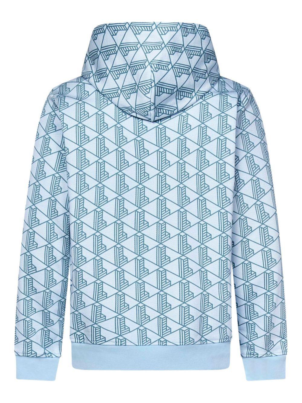 monogram-print hoodie Product Image