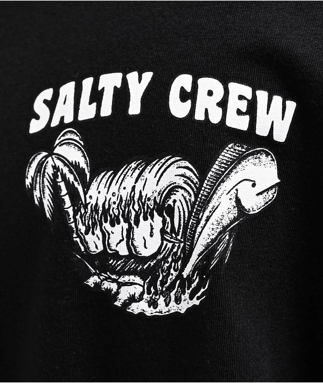 Salty Crew Shaka Black T-Shirt Product Image