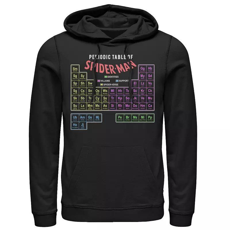 Mens Marvel Periodic Table Of Spider-Man Hoodie Product Image
