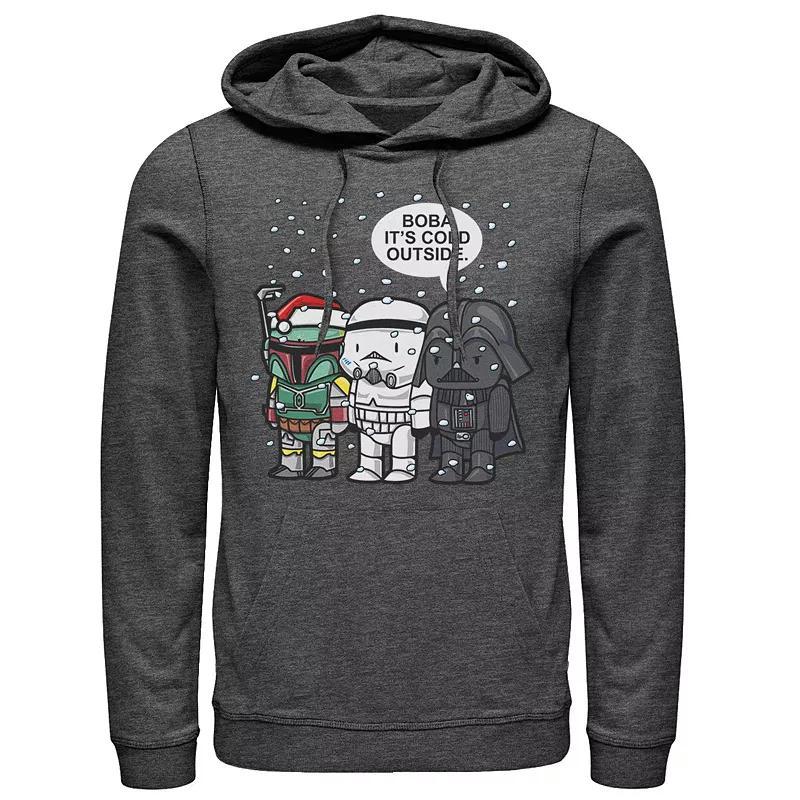 Men's Star Wars Boba It's Cold Outside Chibi Style Hoodie,  Product Image