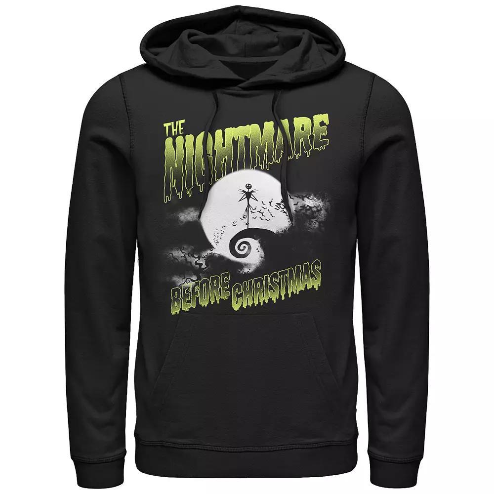 Disney's The Nightmare Before Christmas Spooky Nightmare Men's Graphic Hoodie, Size: Medium, Black Product Image