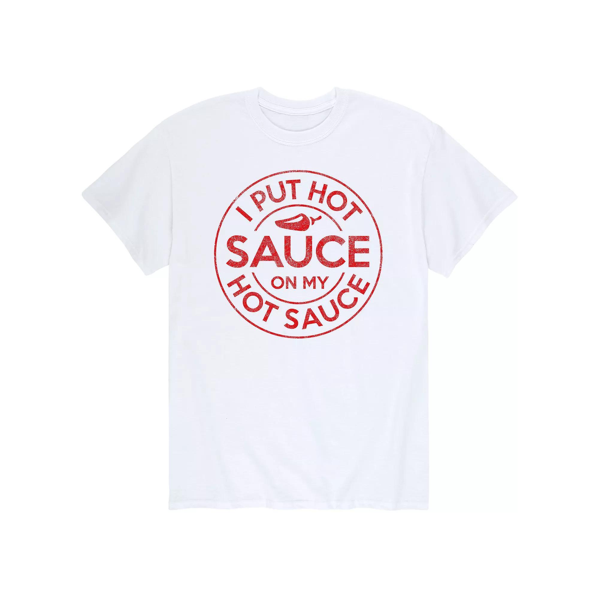 Men's Lot'Sauce On Hot Sauce Tee,  Product Image