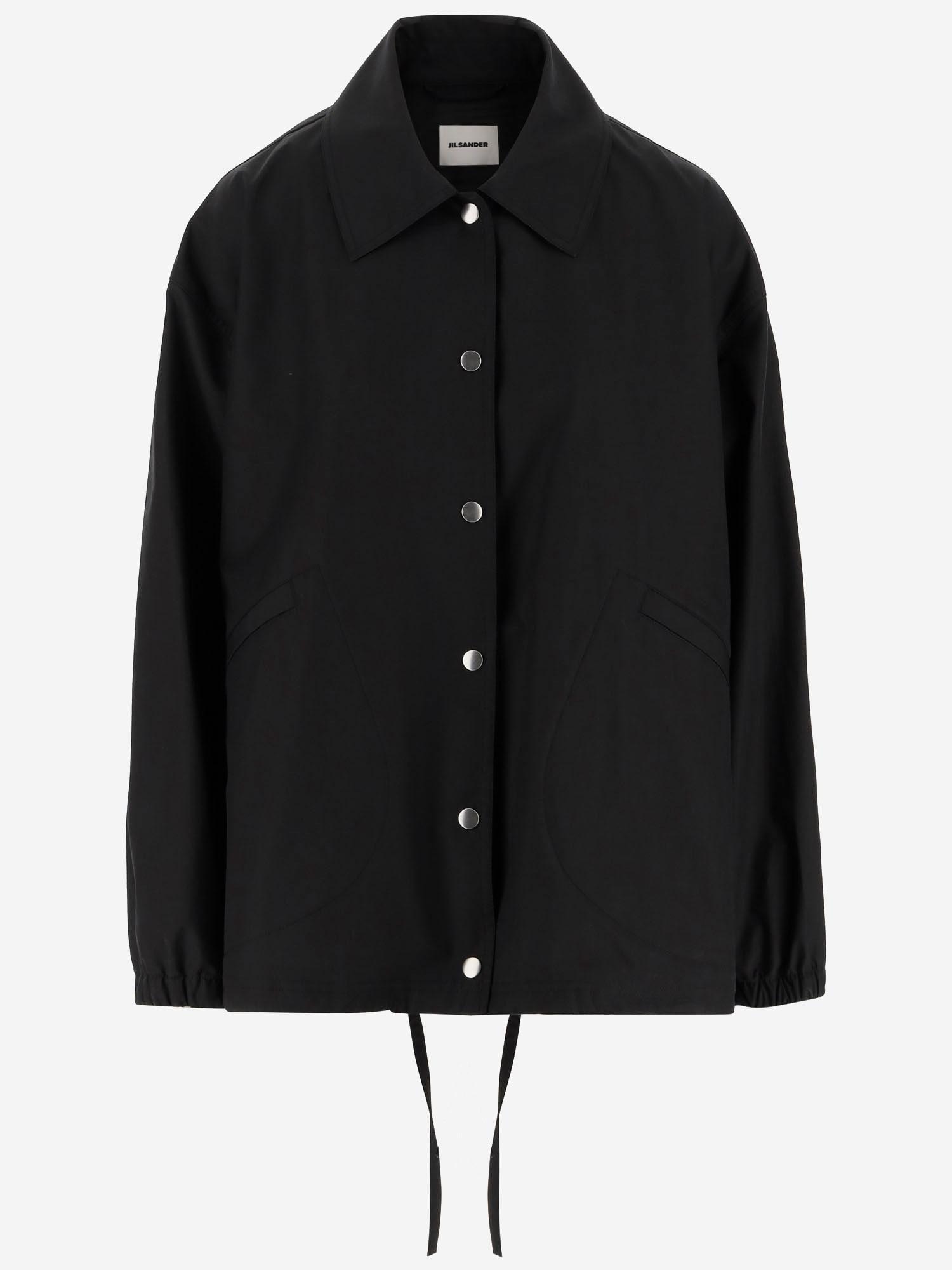 JIL SANDER Jacket In Black Product Image