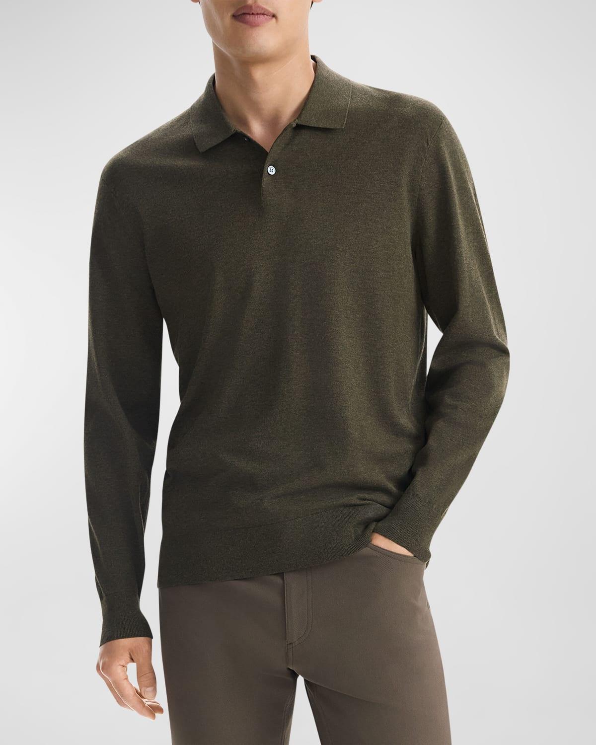 Mens Goris Lightweight Knit Polo Sweater Product Image