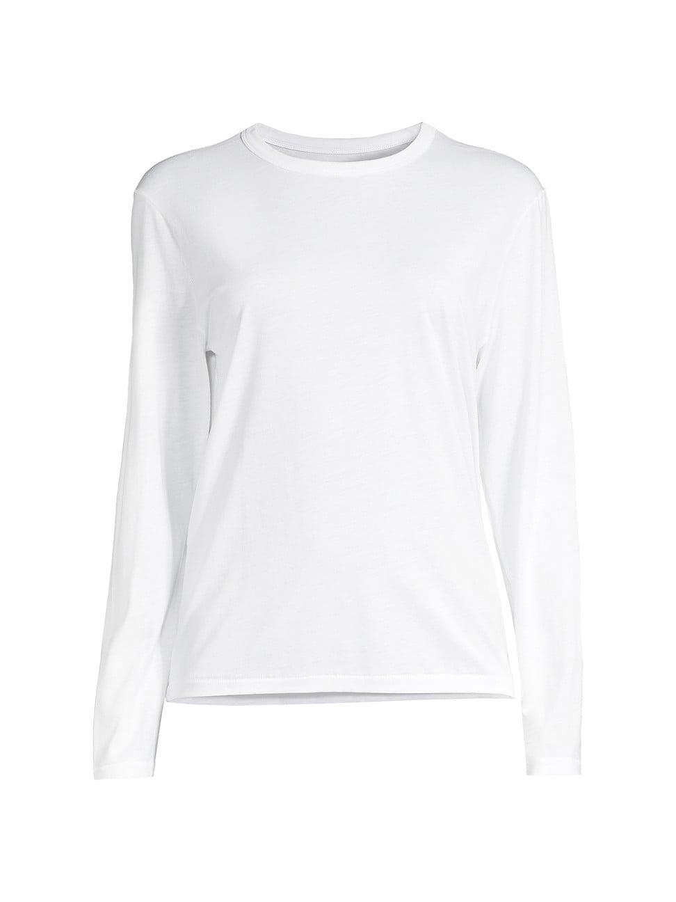 Lyocell Cotton Crewneck Tee Product Image