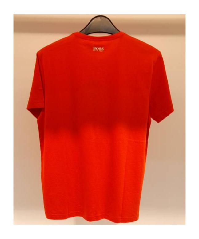 HUGO BOSS Item O-neck Short-sleeved T-shirt In Red Product Image