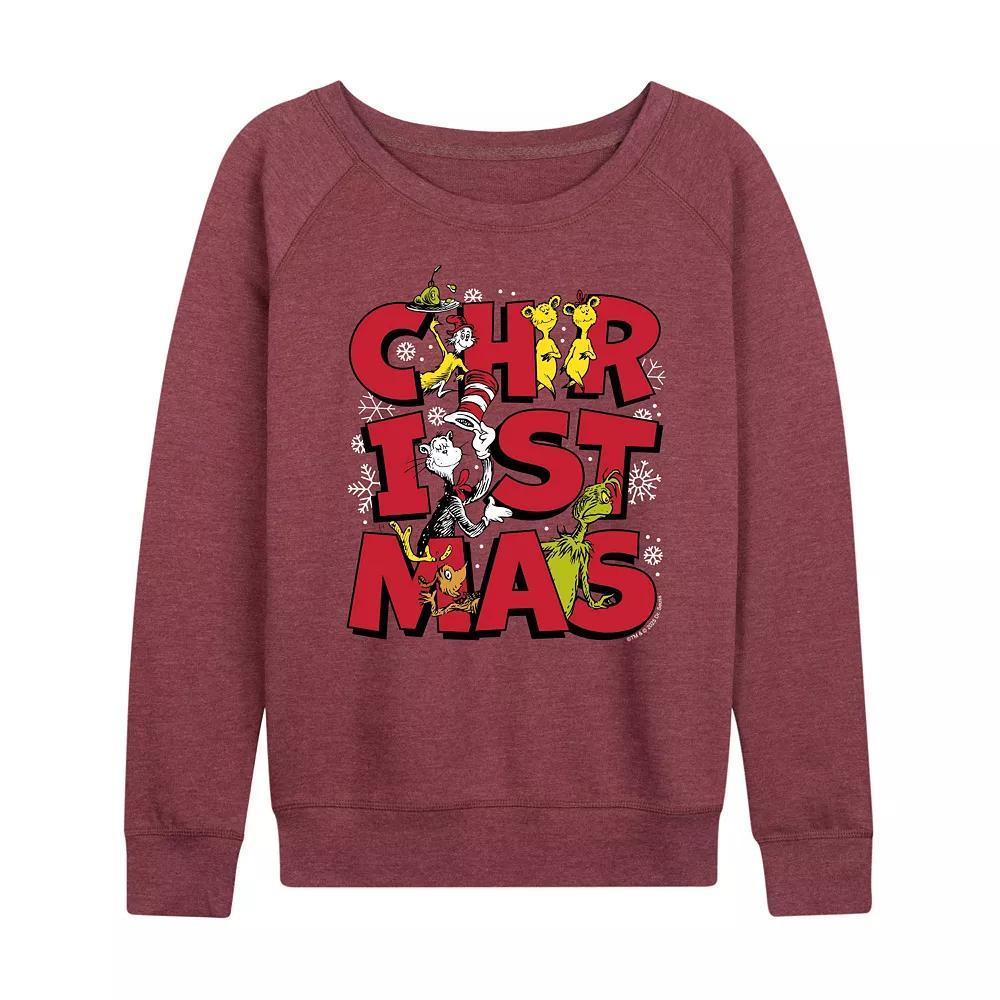 Women's Barbie® Dollhouse Logo French Terry Long Sleeve Tee, Girl's,  Product Image