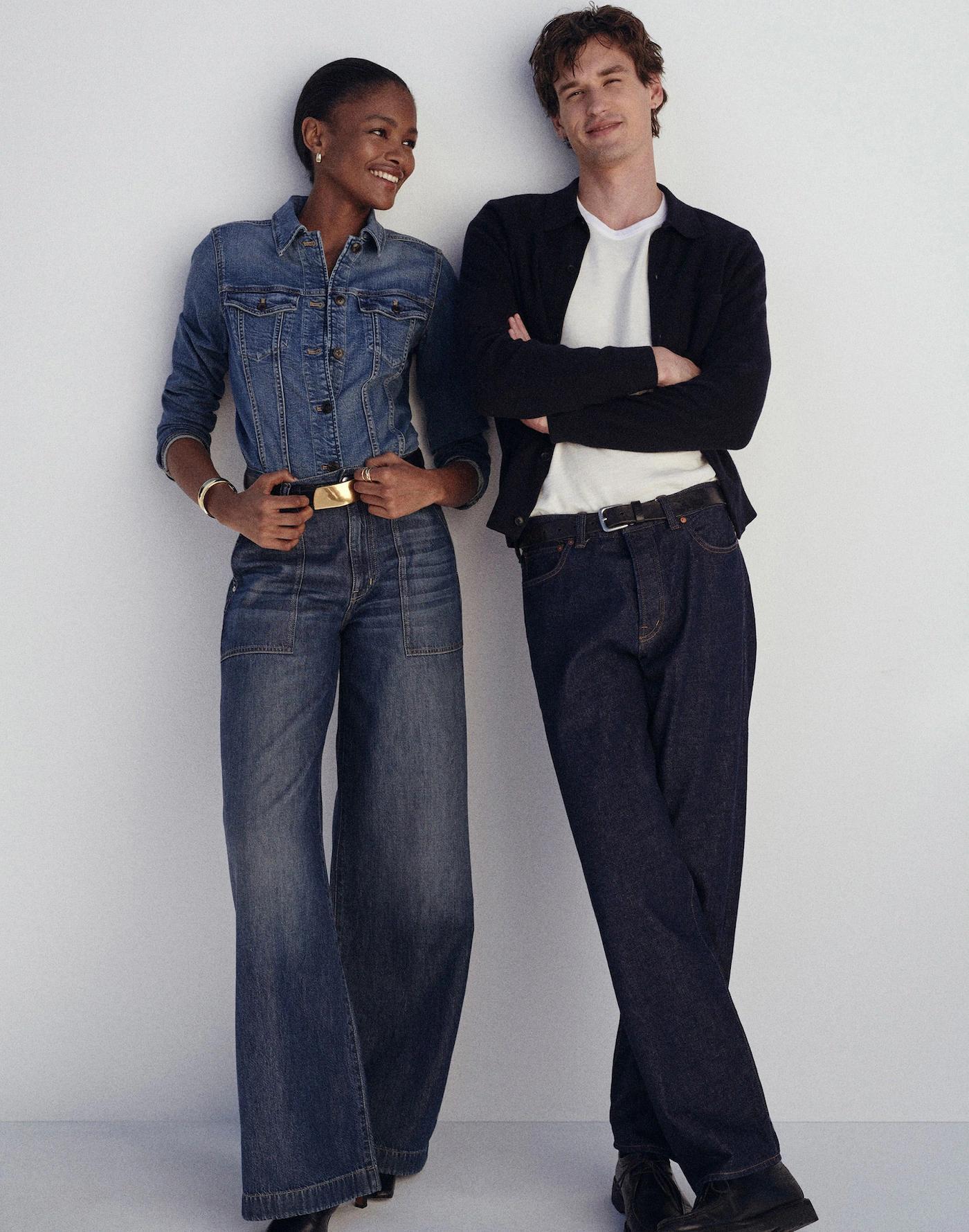 Superwide-Leg Jeans: Airy Denim Edition Product Image