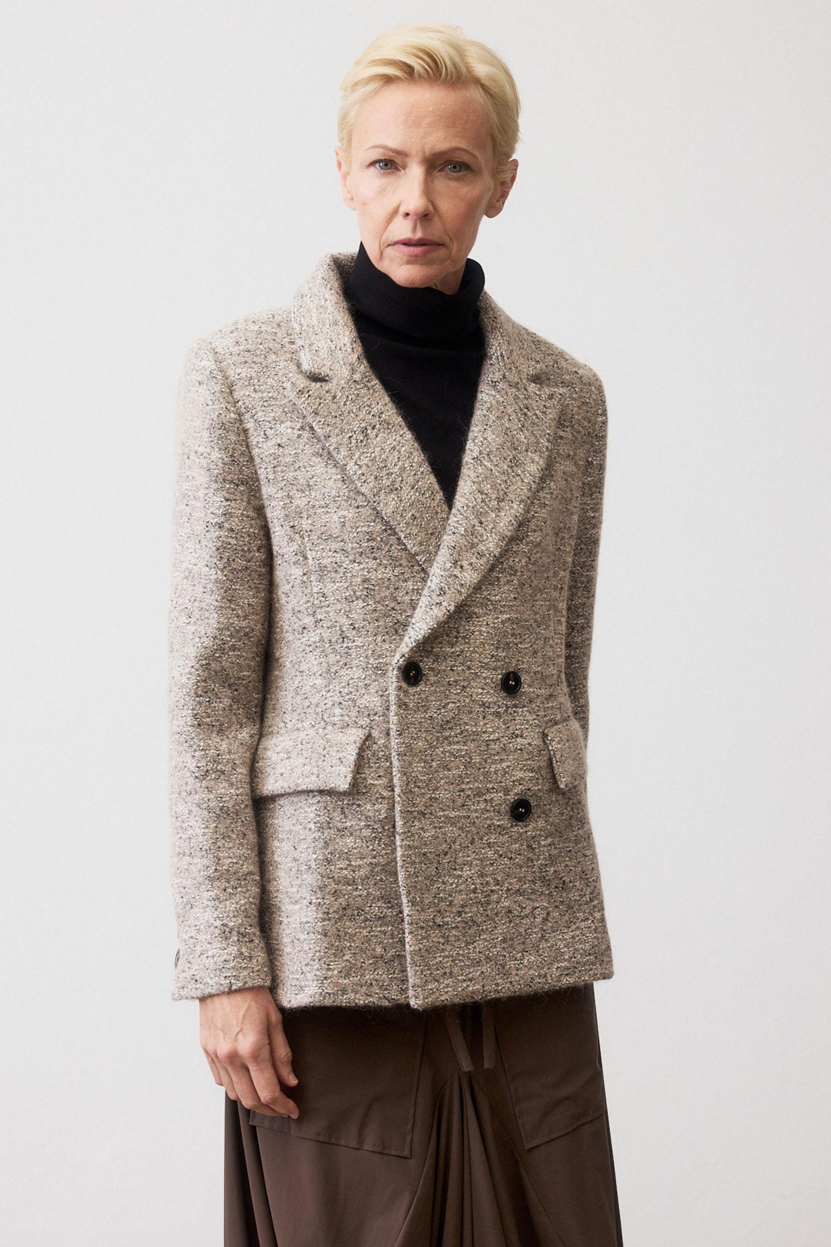 On the Clock Tweed Blazer Product Image