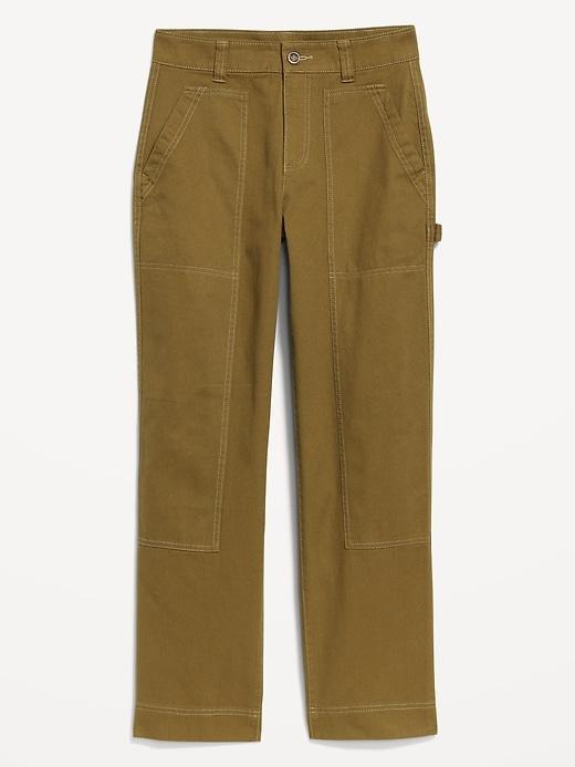 High-Waisted Utility Pants Product Image