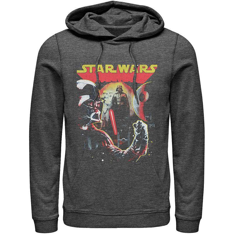 Mens Star Wars Darth Vader Collage Of Views Hoodie Blue Product Image