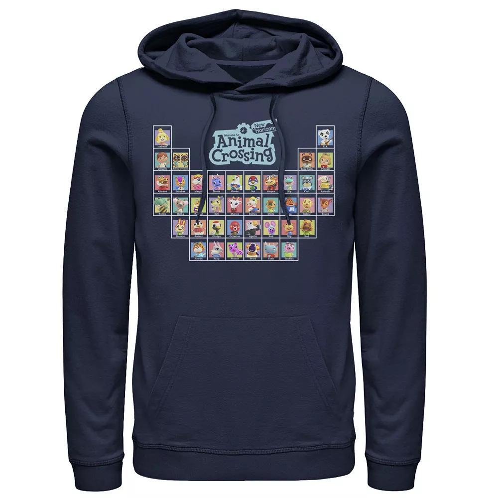 Men's Animal Crossing New Horizons Periodic Table Of Villagers Hoodie,  Product Image