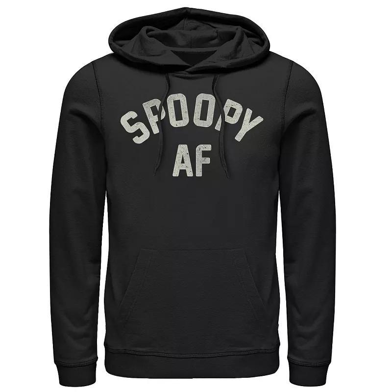 Mens Spoopy AF Halloween Hoodie, Mens Product Image