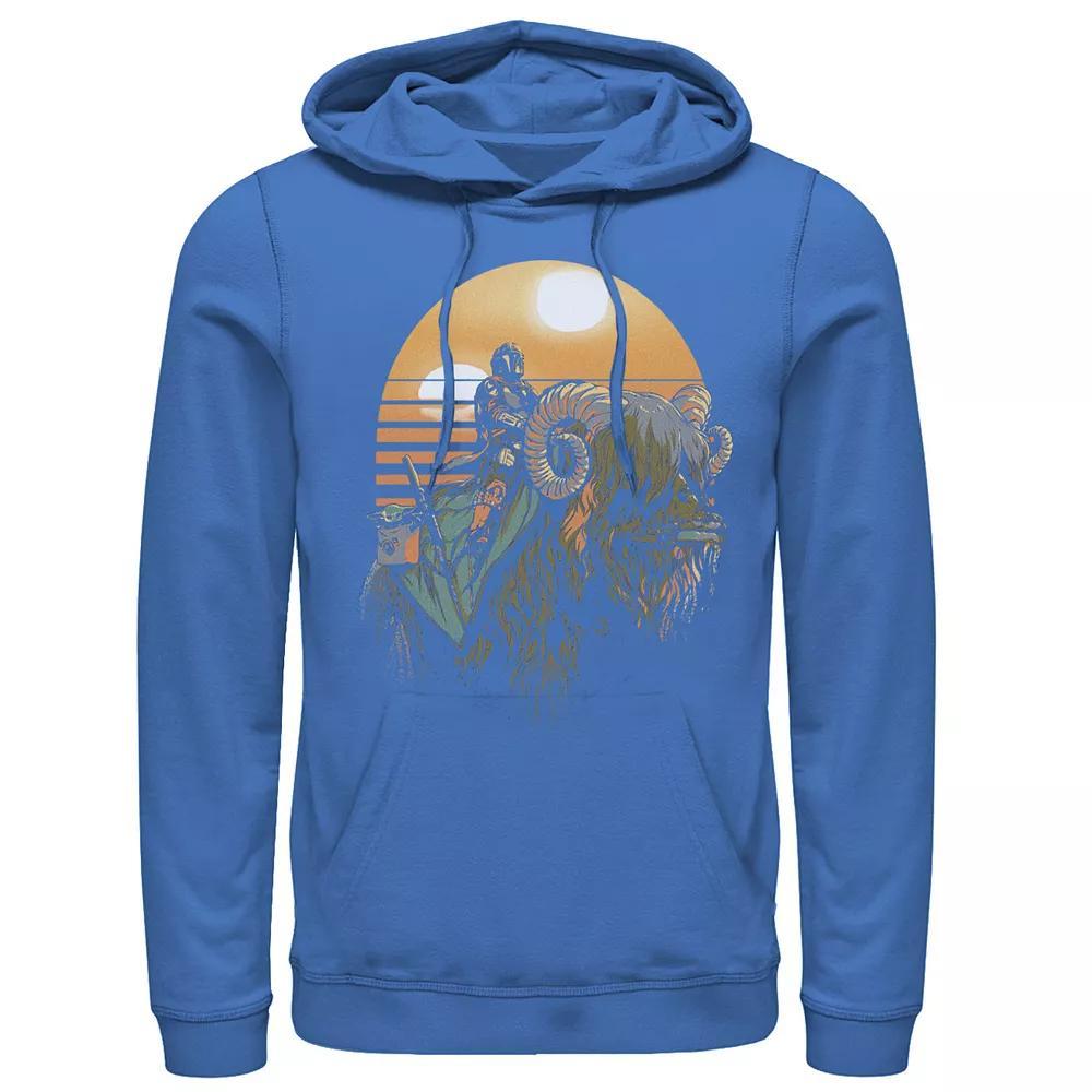 Men's Star Wars Gingerbread Crew Graphic Pullover Hoodie, Size: Medium, Blue Product Image