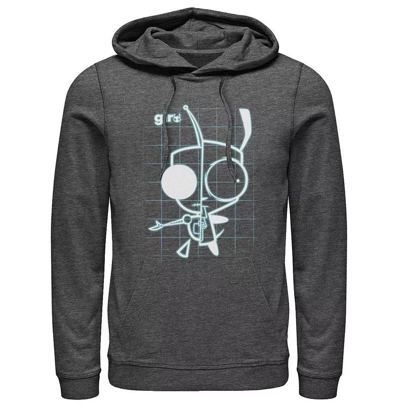 Mens I Tree The Outdoors Title Hoodie Blue Product Image