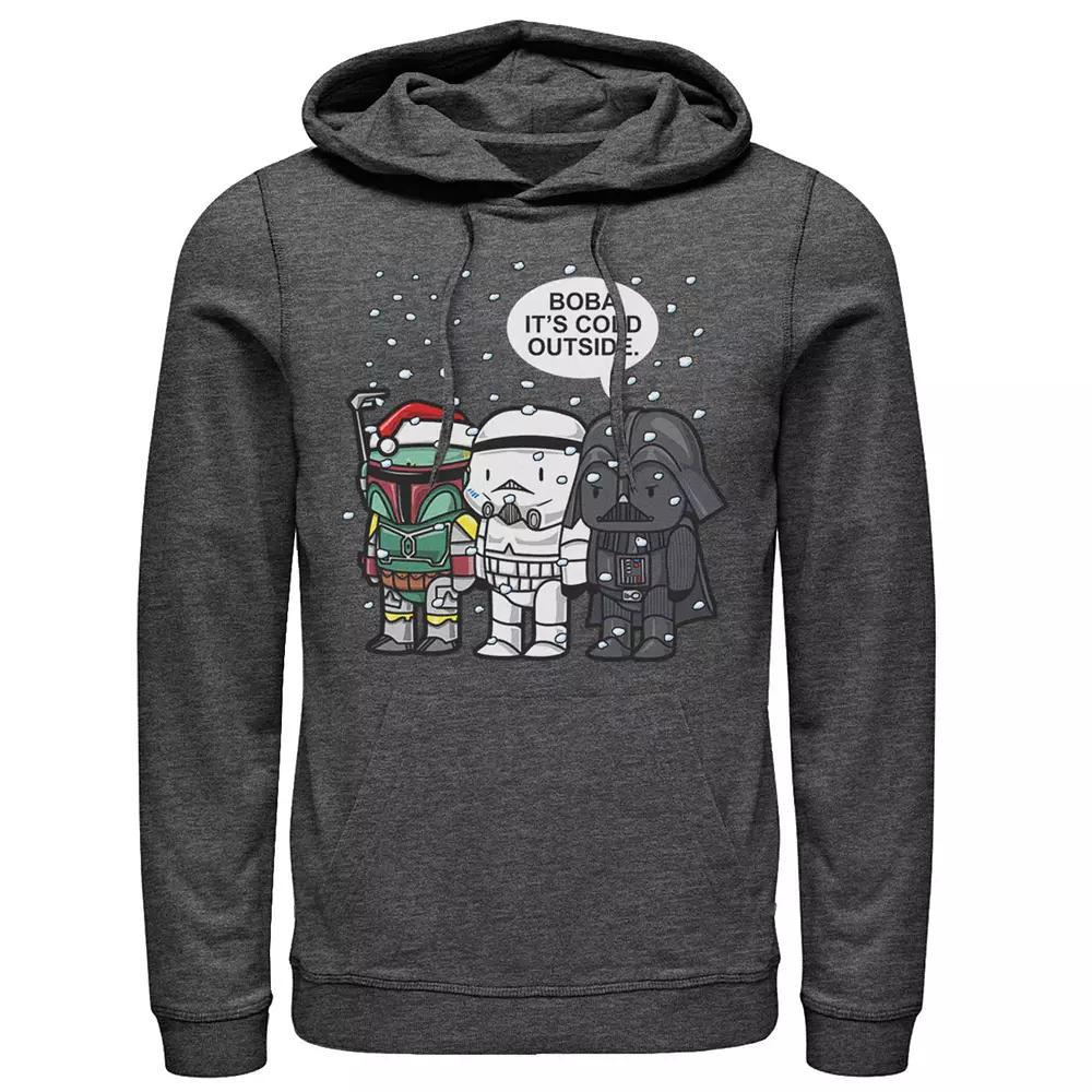 Men's Star Wars Boba It's Cold Outside Chibi Style Hoodie,  Product Image