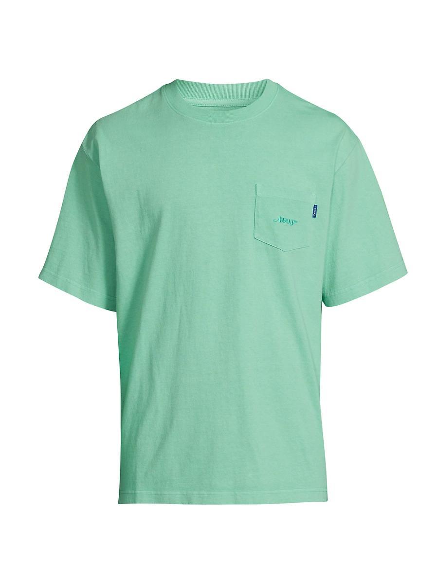 Mens Cotton Crewneck T-Shirt Product Image