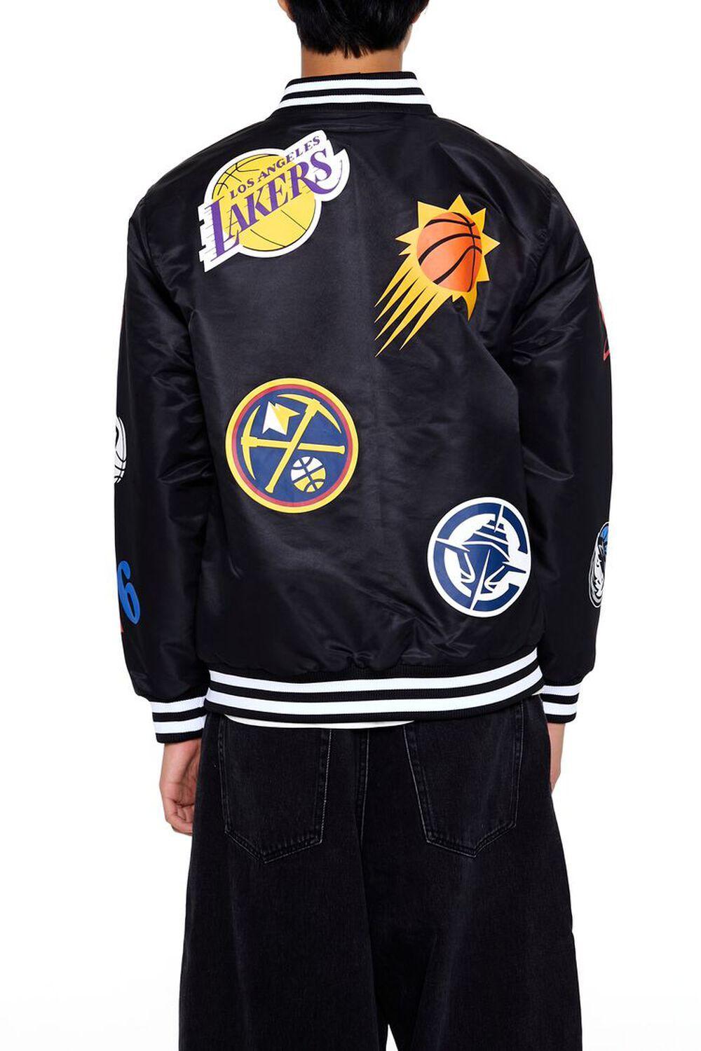 NBA Patch Varsity Bomber Jacket | Forever 21 Product Image