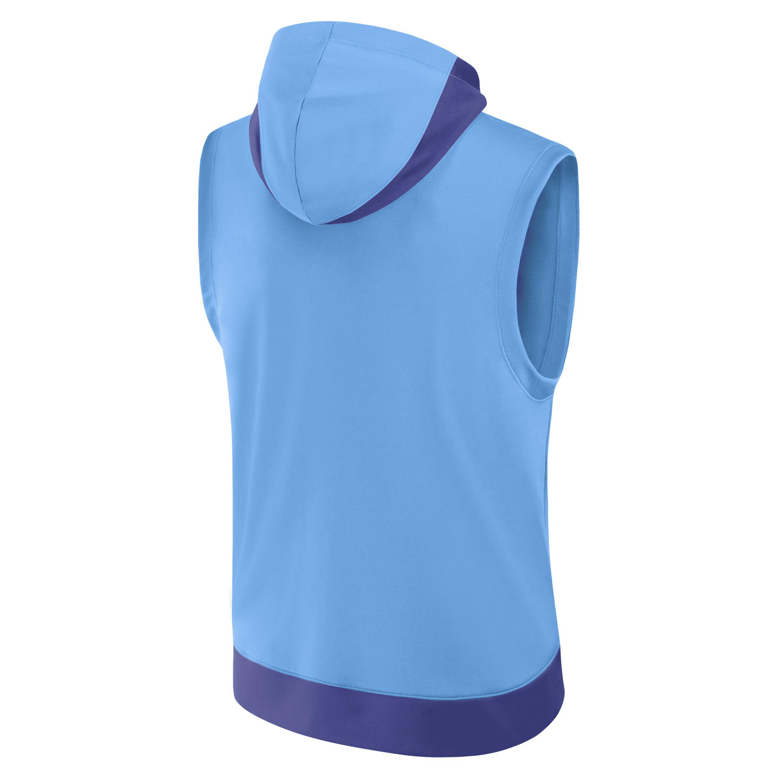 Colorado Rockies Authentic Collection City Connect Menâs Nike Men's Dri-FIT MLB Sleeveless Pullover Hoodie Product Image