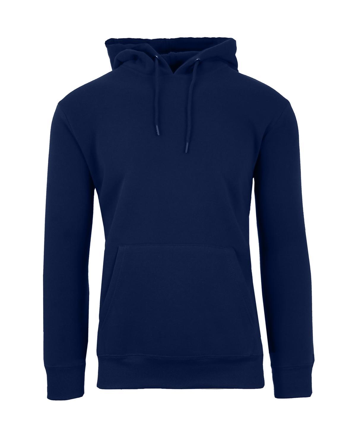 Galaxy By Harvic Mens Oversized Slim-Fit Fleece-Lined Pullover Hoodie Product Image