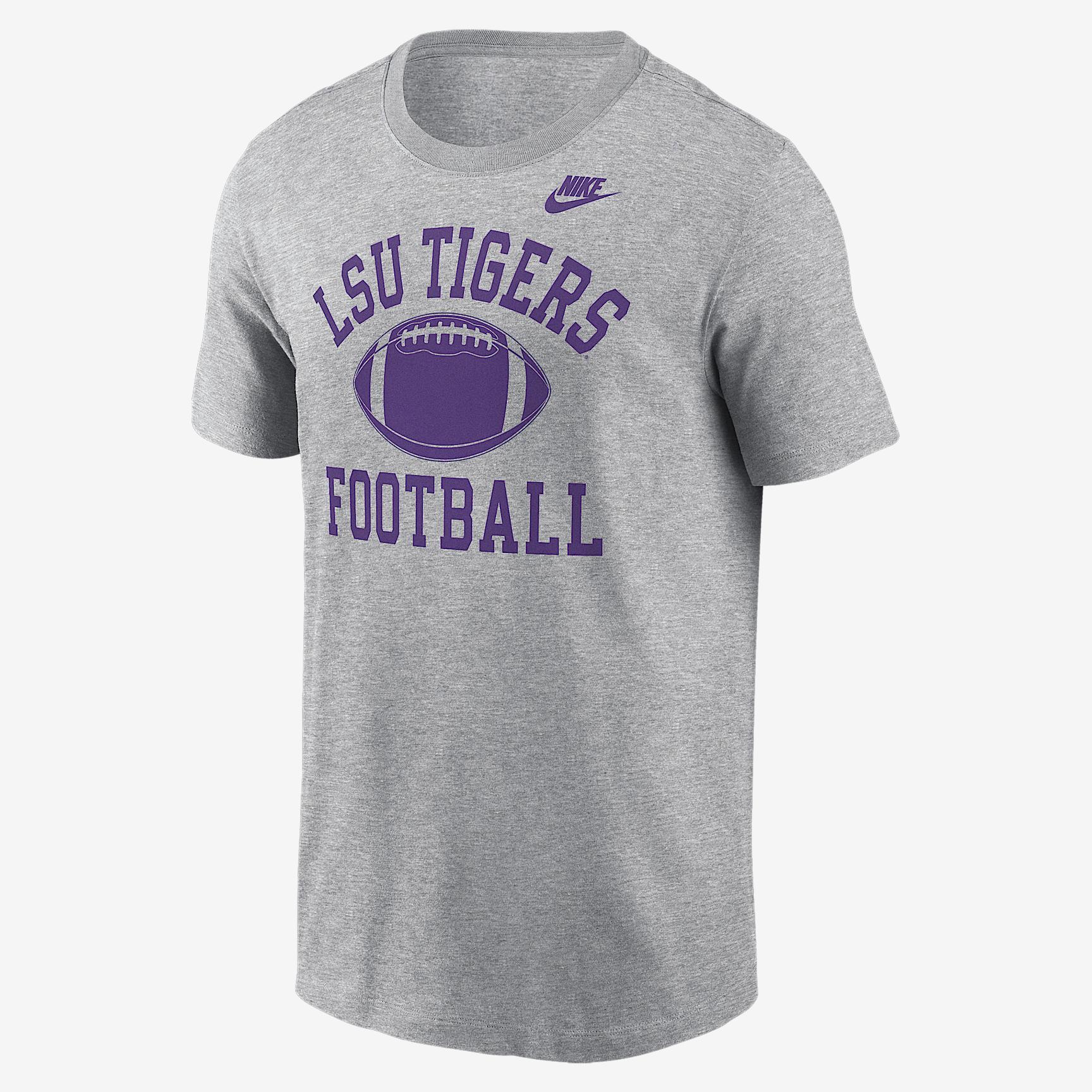LSU Tigers Legacy Football Icon Nike Mens College T-Shirt | N19906GLOV-AX3 Product Image