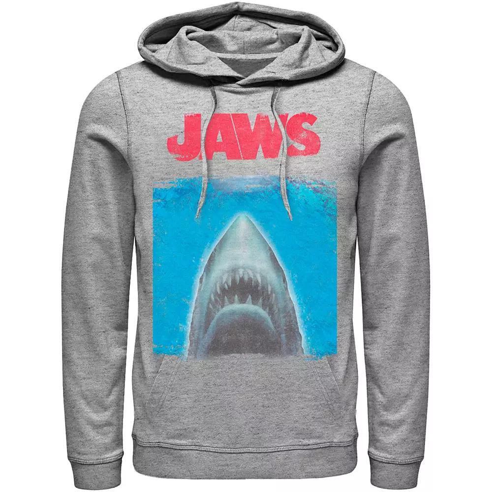 Men's Jaws Open Water Poster Hoodie,  Product Image