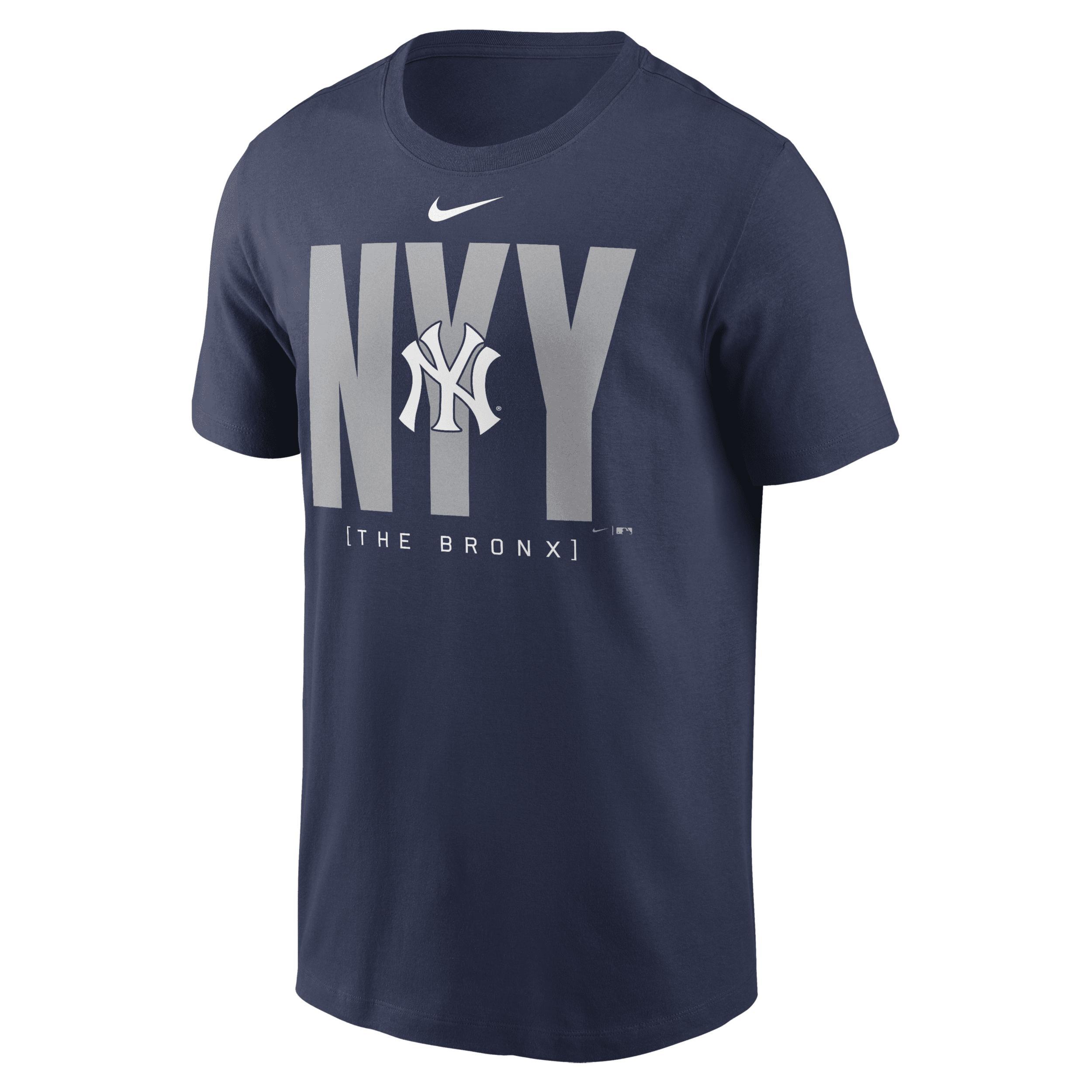 Mens Nike New York Yankees Scoreboard T-Shirt Blue Product Image