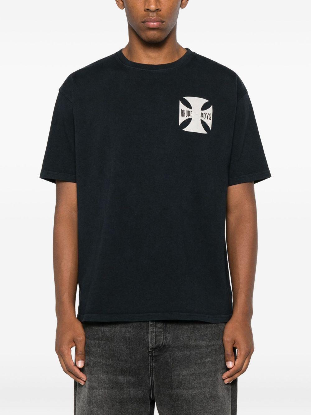 cross-embellished T-shirt Product Image