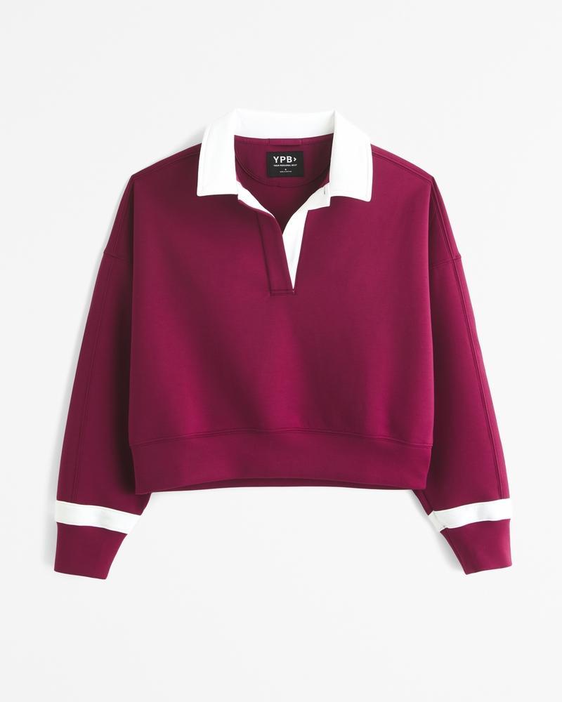 YPB neoKNIT Polo Sweatshirt Product Image