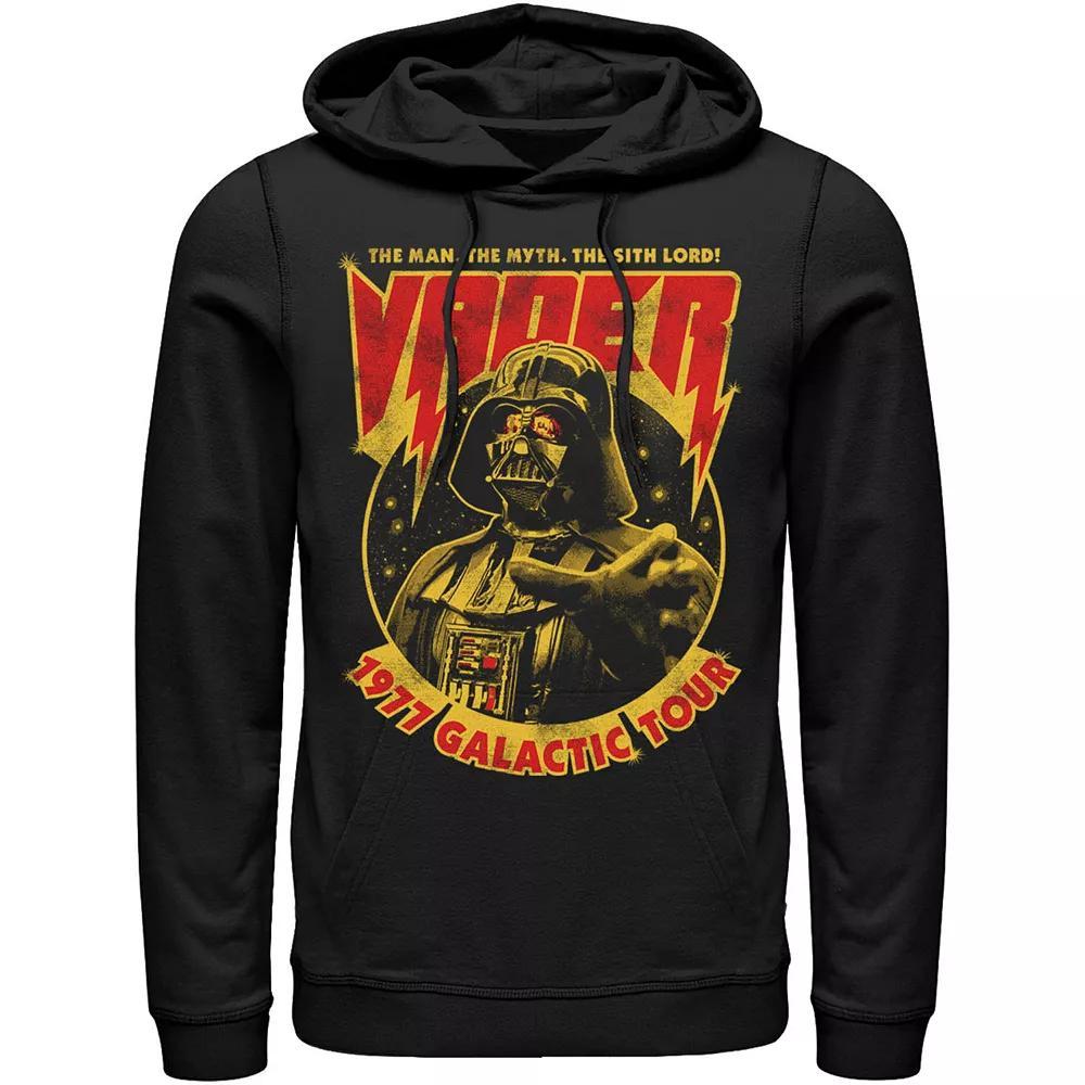 Men's Star Wars Vader 1977 Galactic Tour Metal Poster Hoodie, Size: XXL, Blue Product Image