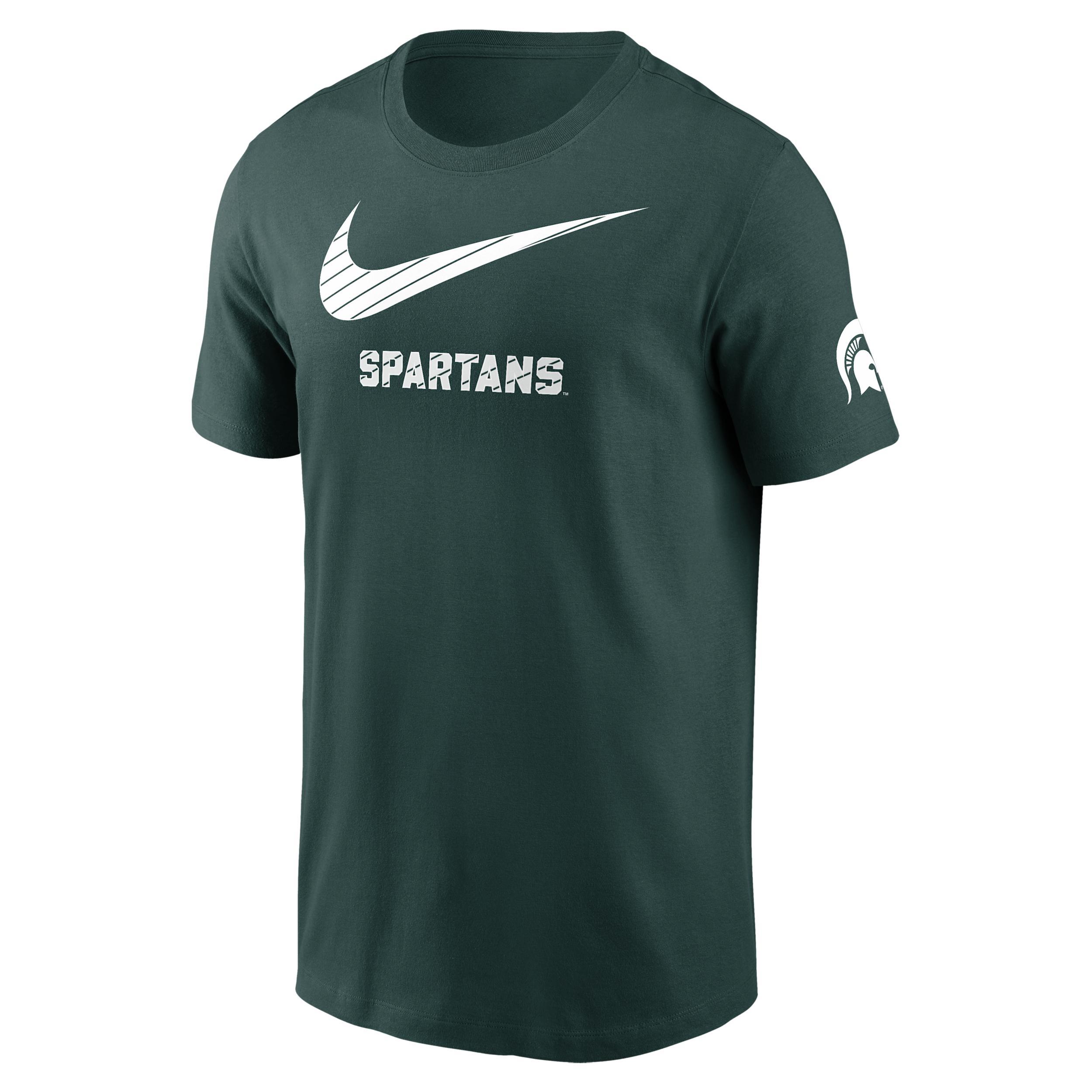 Michigan State Campus Local Madness Nike Mens College T-Shirt | N1993EYMST-Z3S Product Image